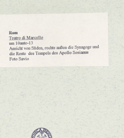 Rückseite von bh458121_recto