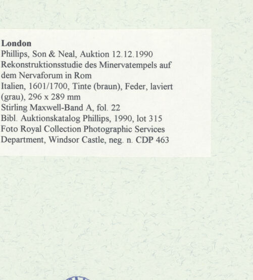 Rückseite von bh459573_recto