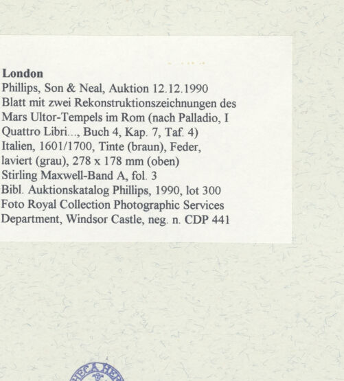 Rückseite von bh459596_recto