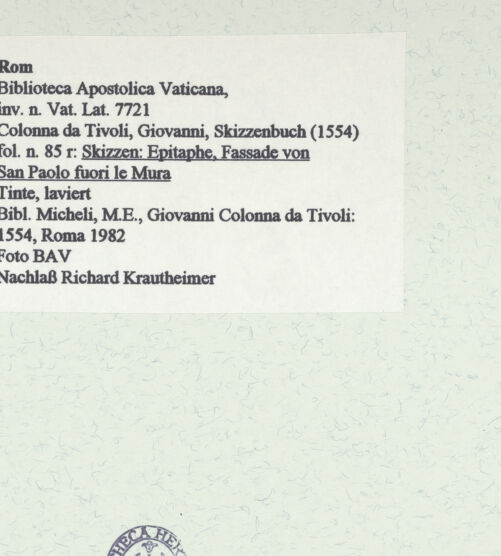 Rückseite von bh459864_recto