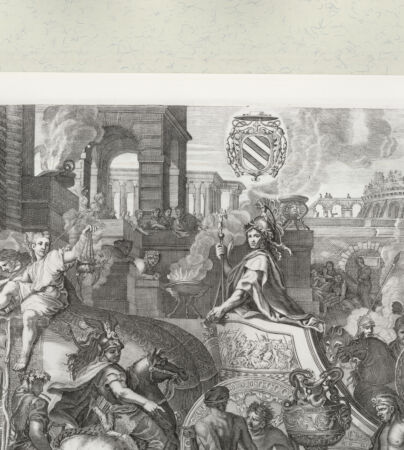 Rückseite von Istituto Nazionale per la Grafica [http://creativecommons.org/publicdomain/mark/1.0/] Triumph eines Feldherrn (Alexanders des Großen?) - , bh460407. Foto.