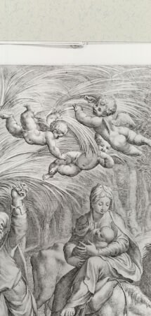 Rückseite von Istituto Nazionale per la Grafica [http://creativecommons.org/publicdomain/mark/1.0/] Die Flucht nach Ägypten - , bh460409. Foto.