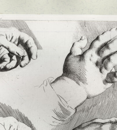 Rückseite von Istituto Nazionale per la Grafica [http://creativecommons.org/publicdomain/mark/1.0/] Handstudie - , bh460413. Foto.