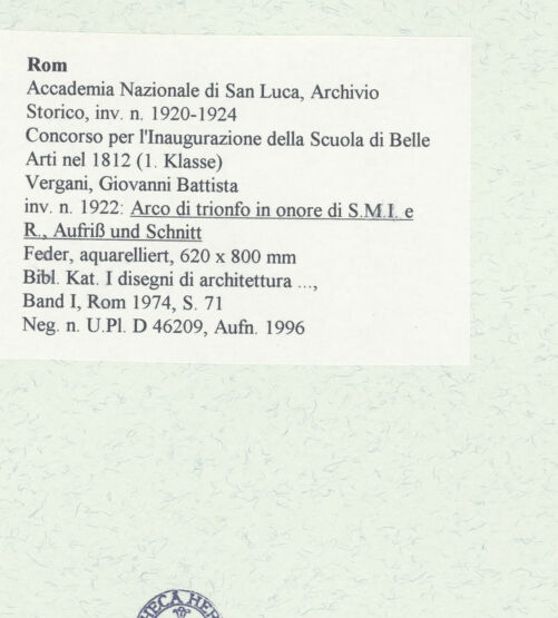 Rückseite von bh460464_recto