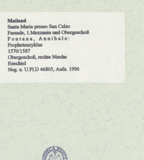 Rückseite von Bibliotheca Hertziana [https://www.deutsche-digitale-bibliothek.de/content/lizenzen/rv-fz/] ProphetenzyklusEzechiel - Gesamtansicht, bh460822_recto. Foto.