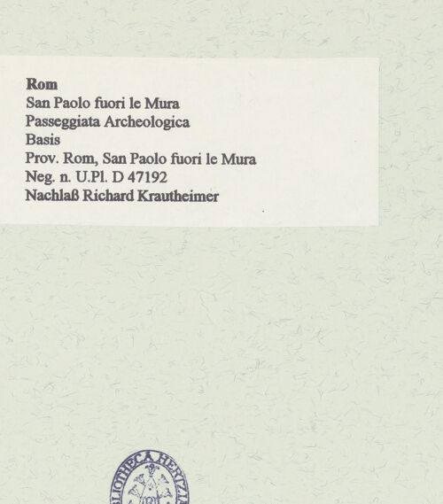 Rückseite von bh460964_recto