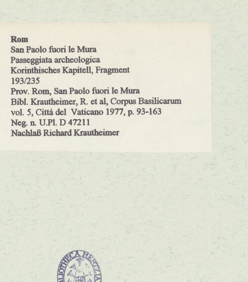 Rückseite von bh460974_recto