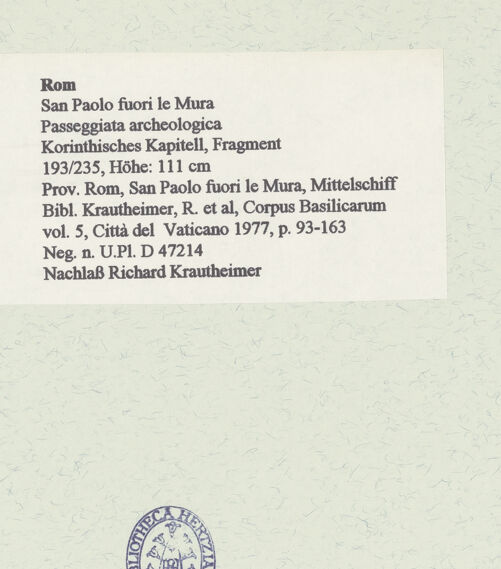 Rückseite von bh460975_recto