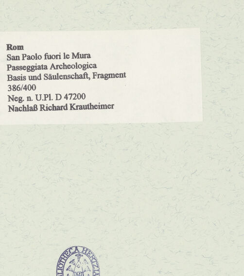 Rückseite von bh460977_recto