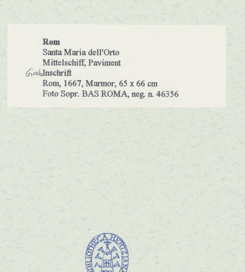 Rückseite von bh461053_recto