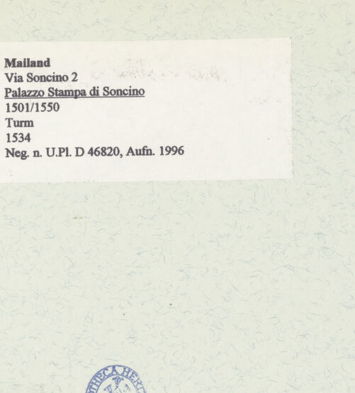 Rückseite von bh461161_recto