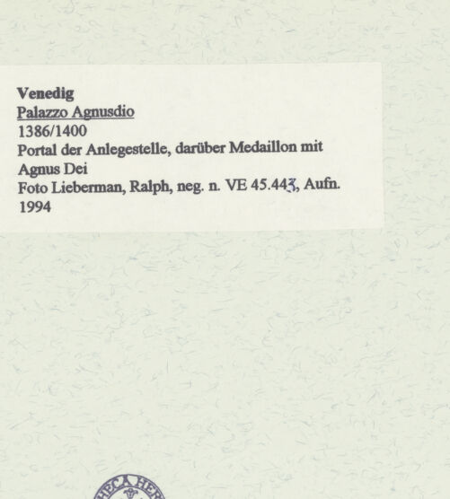 Rückseite von bh461259_recto