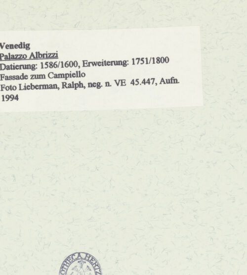 Rückseite von bh461264_recto