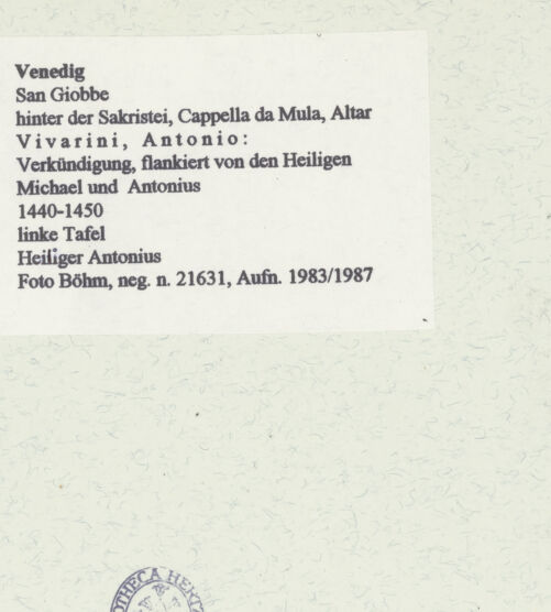 Rückseite von bh461489_recto