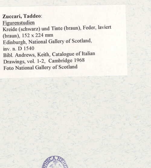 Rückseite von National Gallery of Scotland [https://www.deutsche-digitale-bibliothek.de/content/lizenzen/rv-ez/] Figurenstudien - , bh462007_recto. Foto.