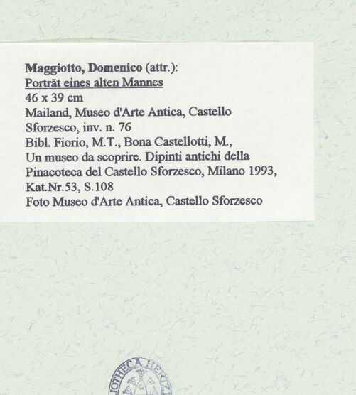 Rückseite von Sopr. BAS ROMA [https://www.deutsche-digitale-bibliothek.de/content/lizenzen/rv-ez/] Mariä Aufnahme in den Himmel mit Engeln - , bh462389_recto. Foto.