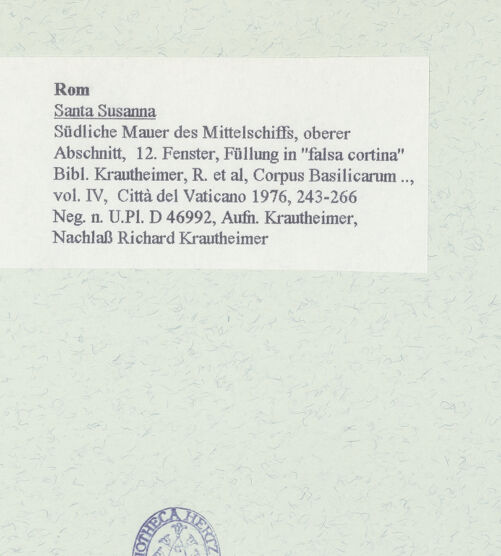 Rückseite von bh462974_recto