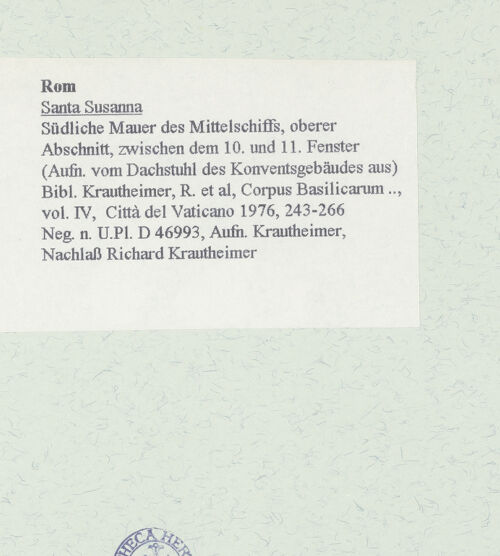 Rückseite von bh462983_recto