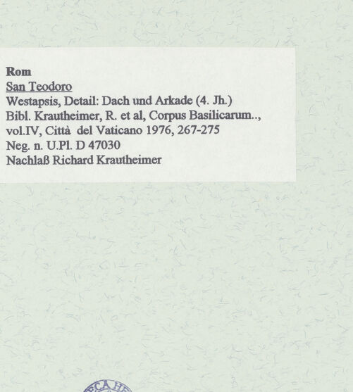 Rückseite von bh463121_recto