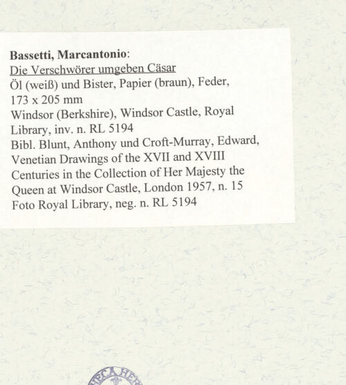 Rückseite von Istituto Nazionale per la Grafica [https://www.deutsche-digitale-bibliothek.de/content/lizenzen/rv-ez/] Sitzende männliche Gestalt - , bh463603_recto. Foto.