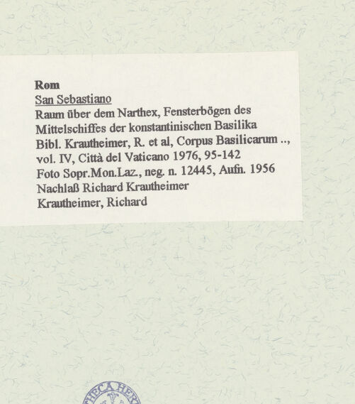 Rückseite von bh463674_recto