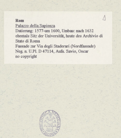 Rückseite von bh463861_recto