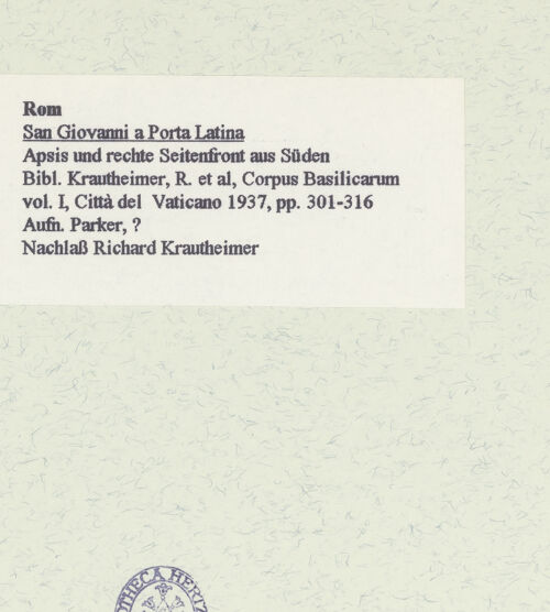 Rückseite von bh463893_recto