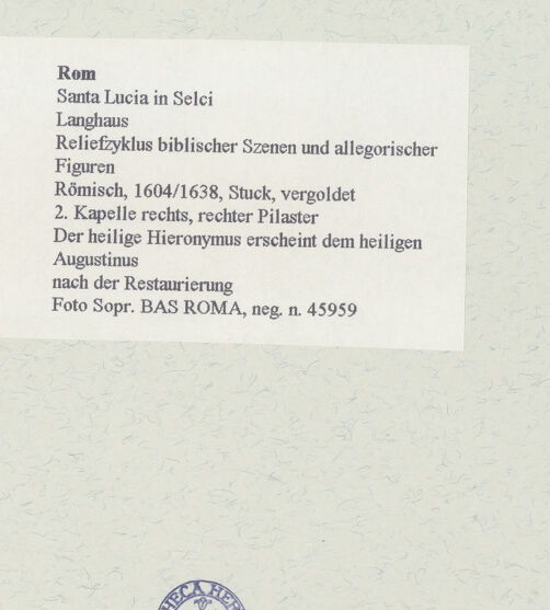 Rückseite von bh463909_recto