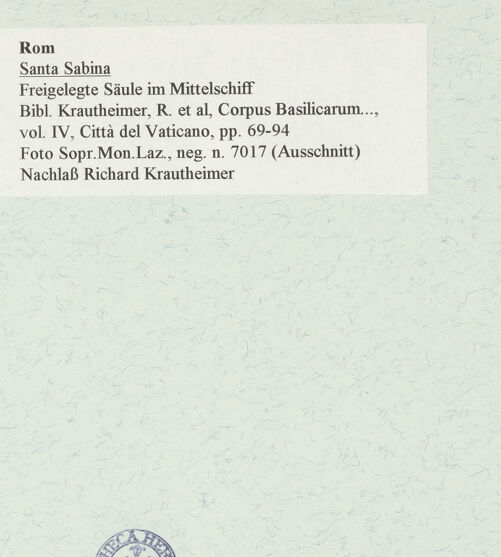 Rückseite von bh464061_recto