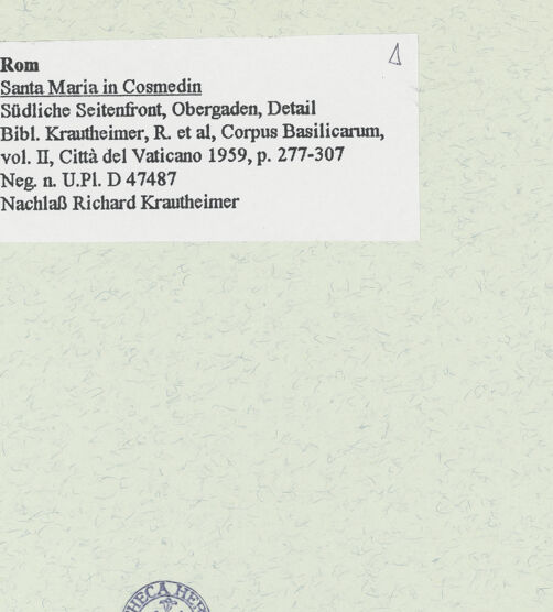 Rückseite von bh464064_recto