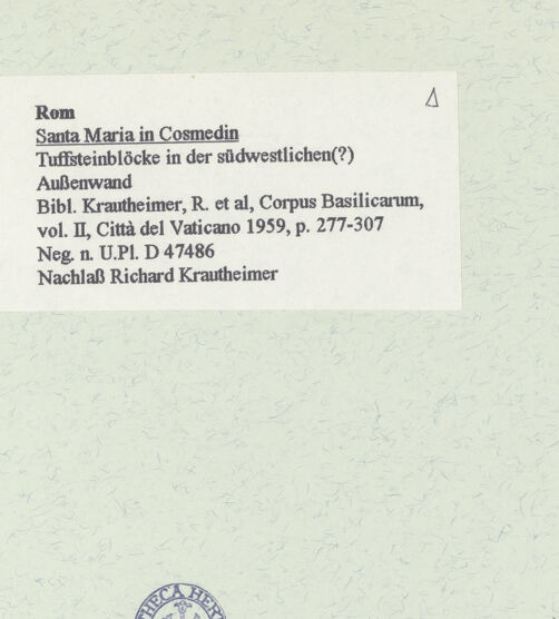 Rückseite von bh464072_recto