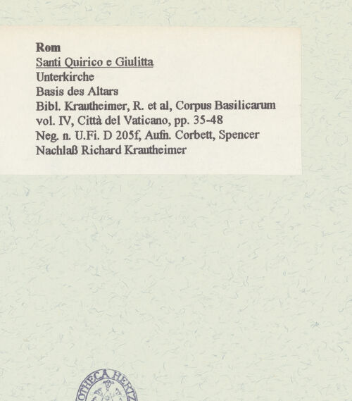 Rückseite von bh464090_recto