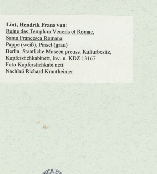 Rückseite von bh464432_recto