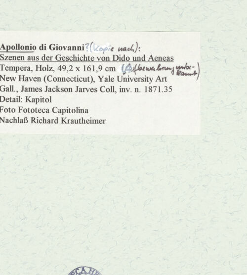 Rückseite von bh464451_recto