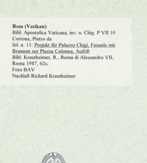 Rückseite von bh464475_recto