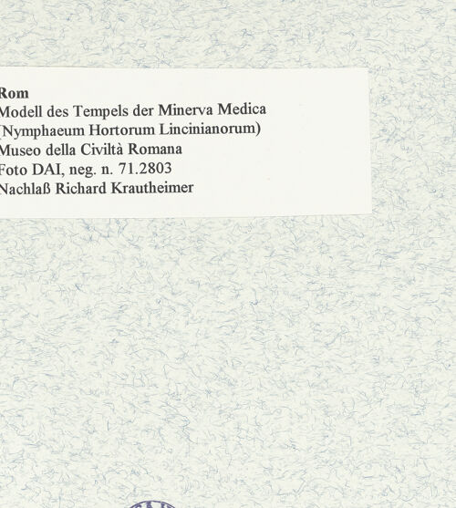 Rückseite von bh464892_recto