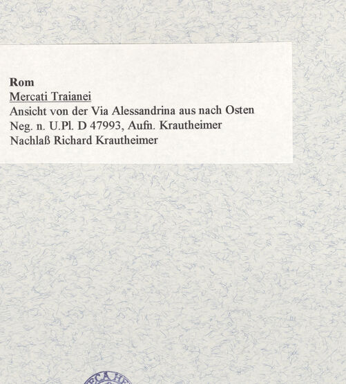 Rückseite von bh464905_recto