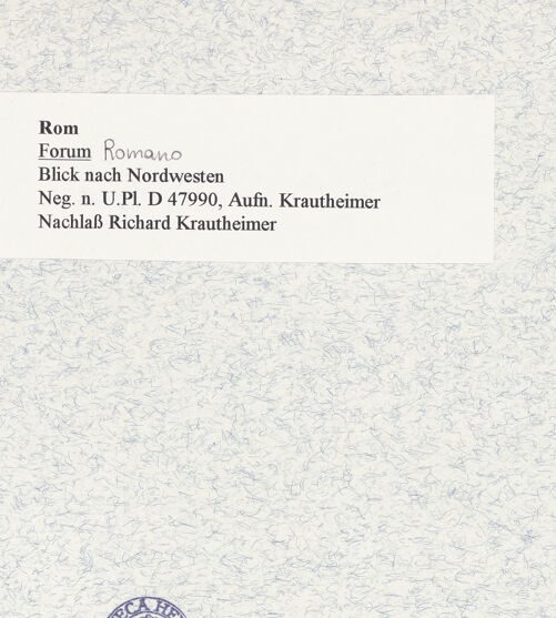 Rückseite von bh464927_recto