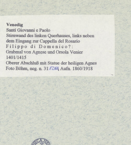 Rückseite von bh465439_recto