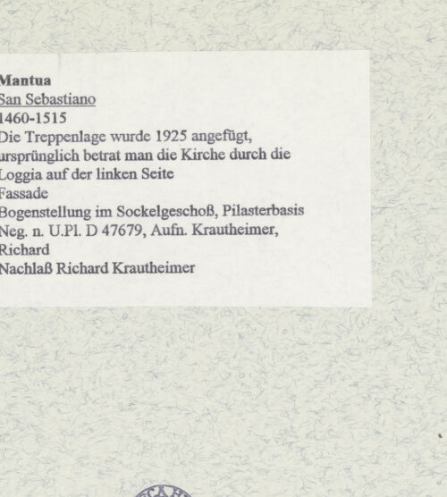 Rückseite von bh465515_recto