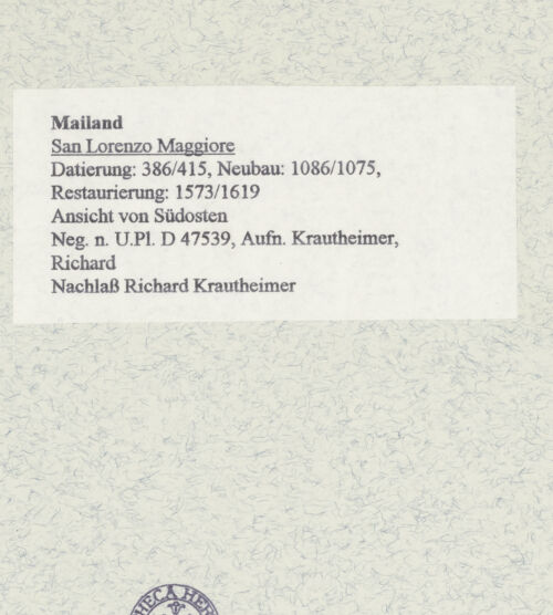 Rückseite von bh465523_recto