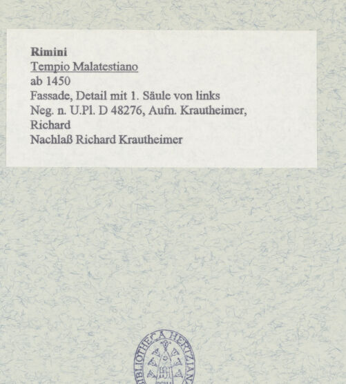 Rückseite von bh465568_recto