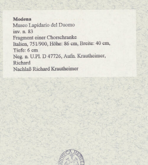 Rückseite von bh465643_recto