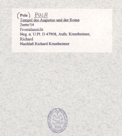 Rückseite von bh465669_recto