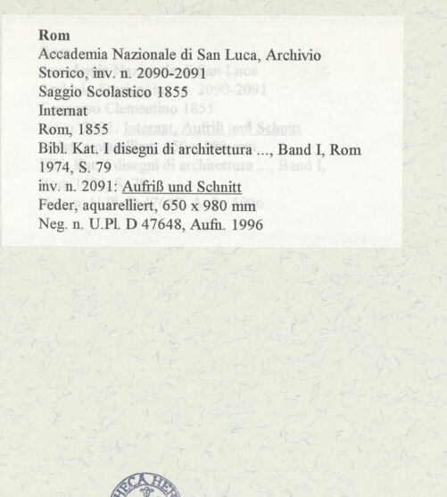 Rückseite von bh465711_recto