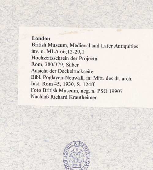 Rückseite von bh465745_recto