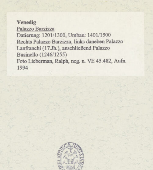 Rückseite von bh465815_recto