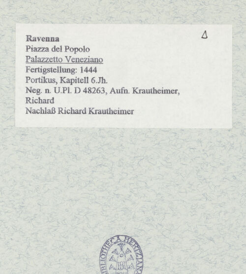 Rückseite von bh465918_recto