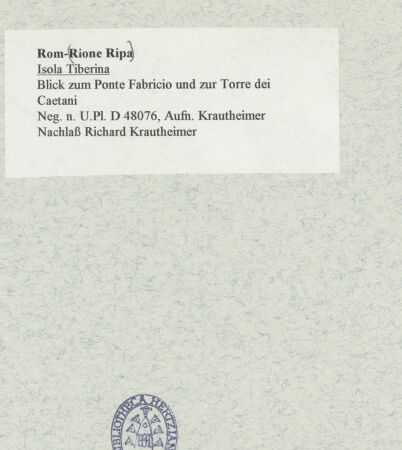 Rückseite von bh465990_recto