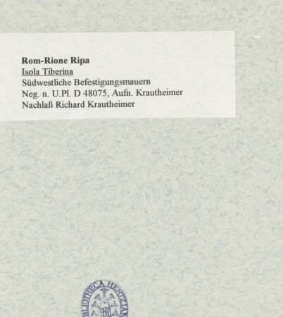 Rückseite von bh465991_recto